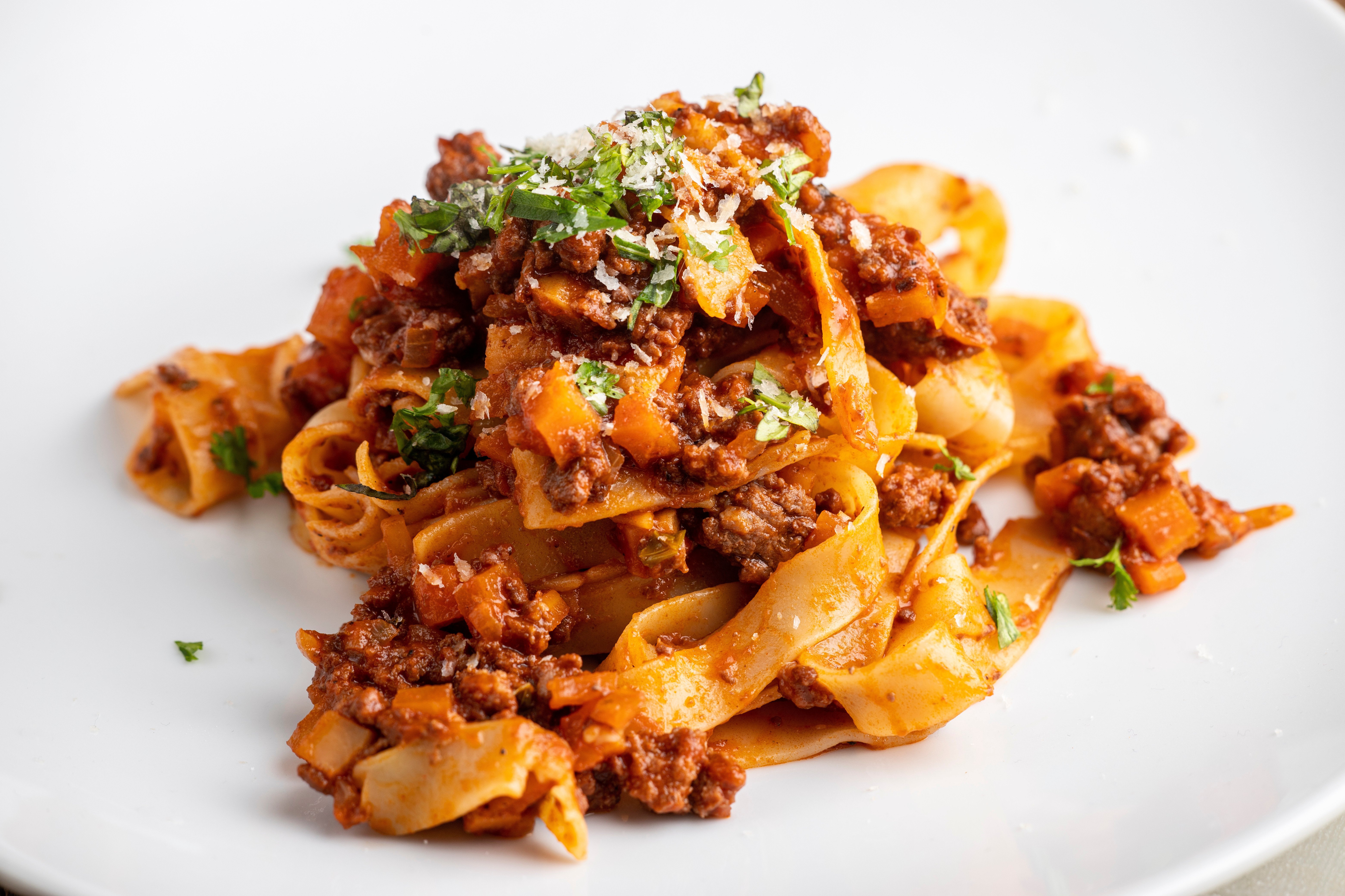 Tagliatelle mit Chianina-Steinpilz-Ragout